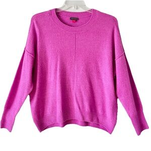 VINCE CAMUTO Boxy Crew Neck Sweater